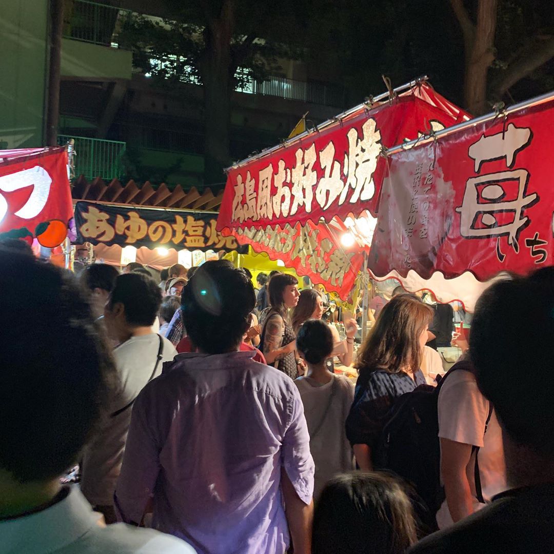 高円寺阿波踊り　氷川神社